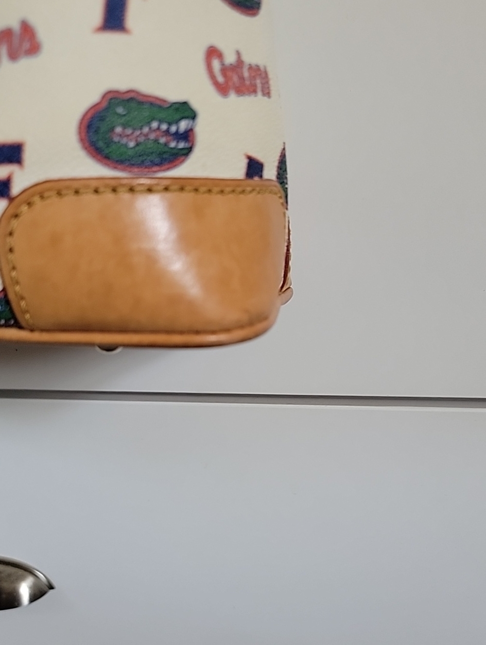 Dooney & Bourke Florida Gators Hobo Bag with Tan Trim - Picture 7 of 17